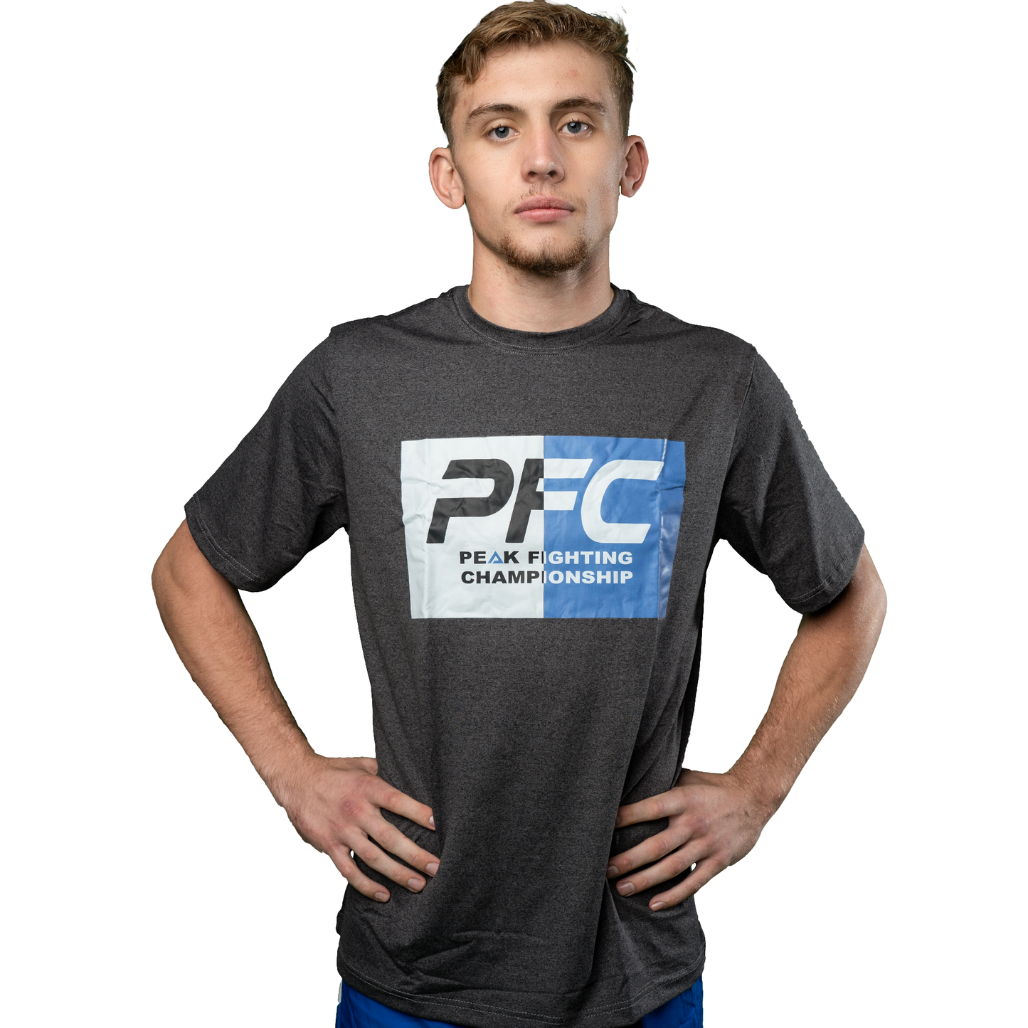 PFC Box T Shirt Dark Grey Heather