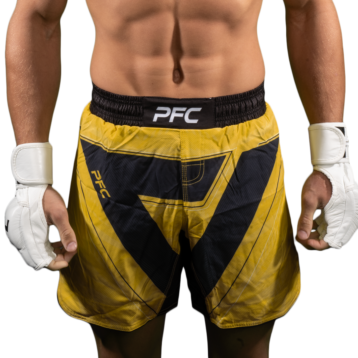 PFC Fight Shorts Yellow
