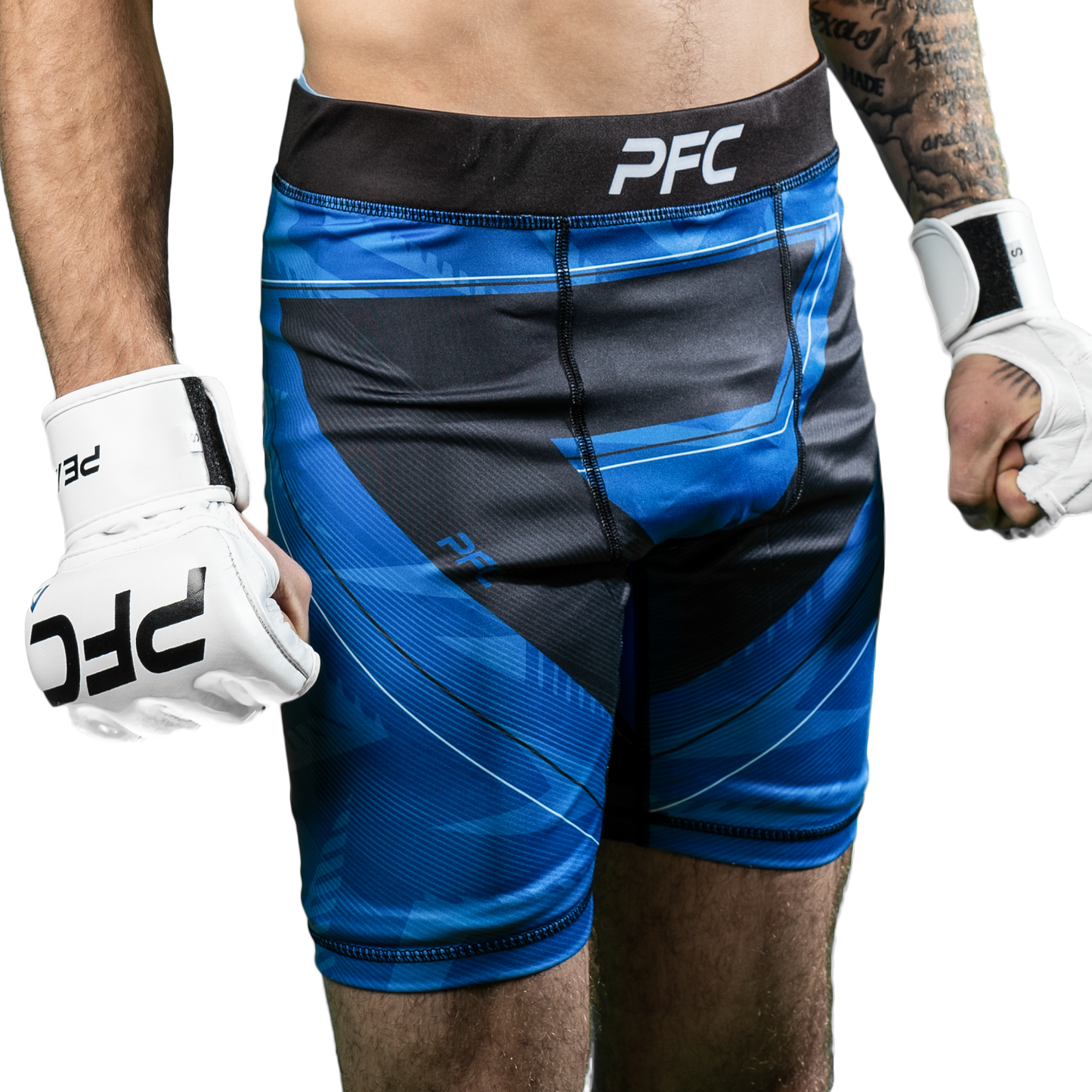 PFC Fight Shorts Blue Compression